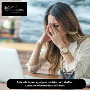 A importância da orientação jurídica antes de tomar decisões no ambiente de trabalho