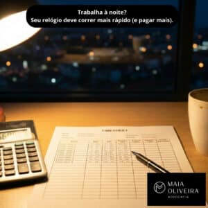 Adicional Noturno: Por que o relógio de quem trabalha à noite "corre mais rápido"?