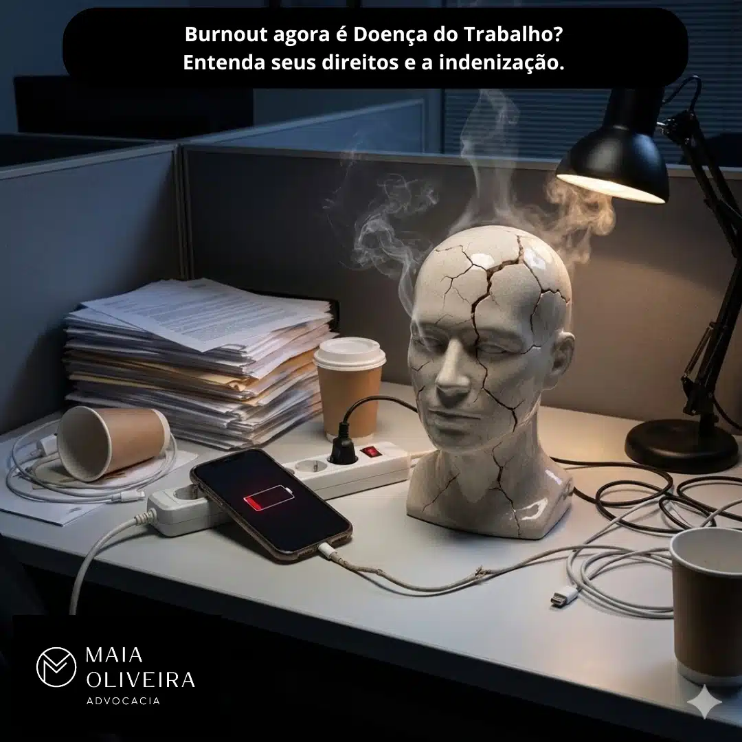 Síndrome de Burnout: Doença do Trabalho, Estabilidade e Indenização. O que você precisa saber.